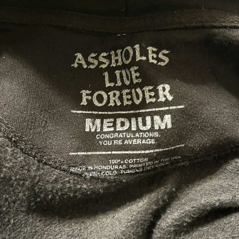 ALF Black Hoodie Pullover sz Medium - Picture 6 of 7